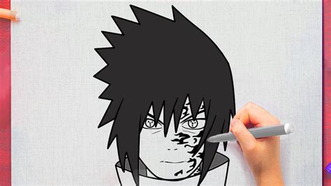 Comment Dessiner Sasuke Facilement